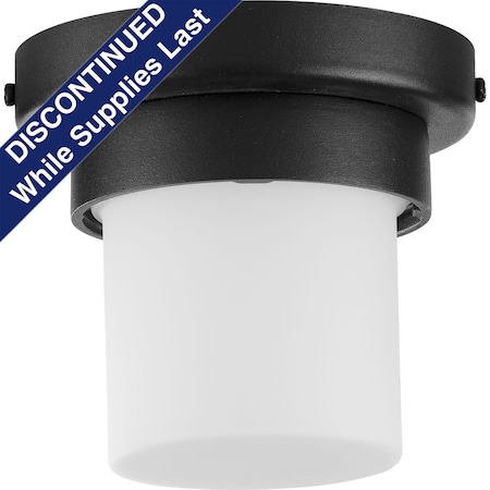 Progress Lighting Z-1060 Collection Black One-Light LED Outdoor Flush Mount P550071-031-30